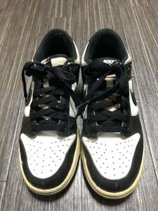 NIKE ナイキ CW1590-100 DUNK LOW ダンク　Low ジュニアサイズ　25cm 7Y