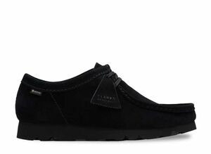 Clarks Wallabee GORE-TEX "Black Suede" 26.5cm 26149449