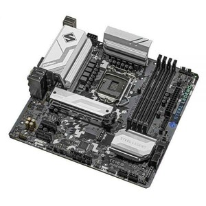 ASRock B560M STEEL LEGEND LGA 1200 Intel B560 SATA 6Gb/s Micro ATX Intel Motherboard