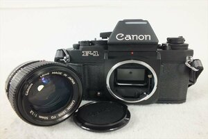 ★ Canon キャノン NEW F-1 フィルム一眼レフ FD 50mm 1:1.2 中古 現状品 240601Y8057