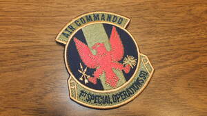 【USAF】1st SOS 米空軍特殊作戦部隊 第1特殊作戦飛行隊 ベルクロパッチ 米空軍嘉手納基地 MC-130J Commando II 第353特殊作戦群 USAF