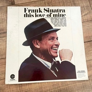 LP■FRANK SINATRA★フランク・シナトラ／THIS LOVE OF MINE 本人作詞によるタイトル曲、他収録。