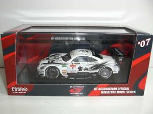 ■エブロ 1/43 2007 宝山トムスSC430 #1 スーパーGT GT500