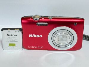 美品 Nikon ニコン COOLPIX A100 コンパクトデジタルカメラ