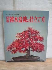 図解 雑木盆栽の仕立て方　ガーデンライフ別冊 誠文堂新光社/昭和49年