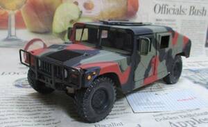 ★激レア絶版*フランクリンミント*1/24*HUMVEE M966 カモフラージュ 軍用車*ミリタリー