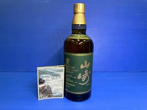 1円～ 【未開栓】SUNTORY サントリー 山崎 10年 ピュアモルト グリーンラベル ウイスキー 750ml 40％