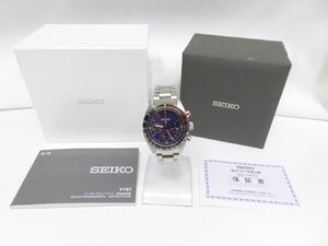 セイコー SEIKO プロスペック SBDL087 ソーラー クロノグラフ 腕時計 △WA5451