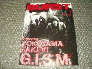 雑誌■「BURST/バースト」vol.49/2002/1月号～GISM/横山SAKEVI/シーナ&ザ・ロケッツ/ジョー・アルコール/PANTA VS 加納秀人(外道)