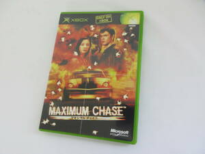 (2-28)XBOX マキシマム チェイス MAXIMUM CHASE ゲームソフト