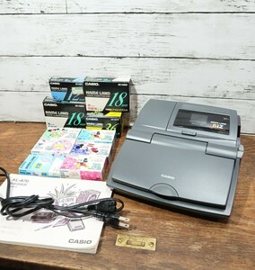 美品☆CASIO NAME LAND カシオ ネームランド BiZ LABEL WRITER KL-A70 テープ付き 動作品