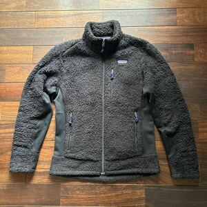 patagonia パタゴニア ロスガトス フリースジャケット アウトドア 黒ブラック2015 ポーラテック　ボアフリースジャケット