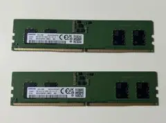 Samsung 8GB DDR4 メモリ PC5-5600B 2枚組