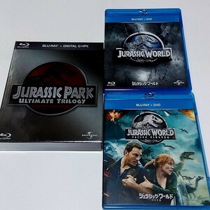 【送料無料】ジュラシック・パーク/ジュラシック・ワールド/５作品Blu-rayセット　スティーブン・スピルバーグ　　