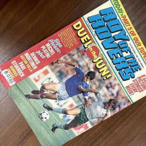 B0786 「ROY OF THE ROVERS」サッカー コミック 古本　雑誌　マガジン