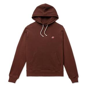 新品 USA製 New Balance コア フーディ スウェット パーカー リッチオーク ブラウン S M アメリカ米国製 Core Hoodie ROK NB Made In USA