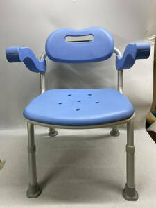 ●Panasonicパナソニック　介護用シャワーチェア　お風呂補助椅子　VAL51801　使用に伴う汚れキズあり　中古(u240415_2_4)