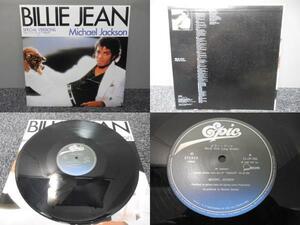 MICHAEL JACKSON・マイケル・ジャクソン / BILLIE JEAN (国内盤) 　 　 LP盤・12.3P-490