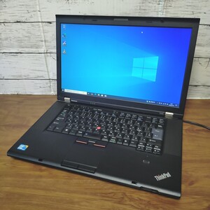 ★良品★Lenovo ThinkPad T510i★Core i3 M370 2.40GHz HDD320GB メモリ4GB DVDスーパーマルチ 15.6インチワイド Windows10 Pro★190