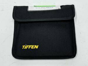 ●中古● ティフェン TIFFEN 直線偏光 POLARIZER フィルター 5 x 5 インチ アメリカ製 スタジオ 映画 撮影 機材 