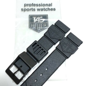 1円【未使用】【純正品】TAG HEUER タグホイヤー フォーミュラ1 F1 メンズサイズ 18mm ラバーベルト BS0081 黒 ブラック デッドストック 