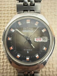 1円から　SEIKO 自動巻き 腕時計　6106-7590 稼働品　現状渡し