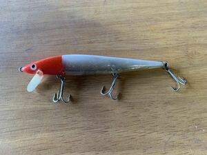 送料込み　1980年代　オールドヘドン　heddon ヘッドハンター　レッドヘッド 