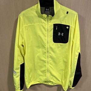 ◆美品◆UNDER ARMOUR ライトウェイトランニングジャケット MRN5945 サイズLG