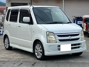 静岡発☆ SUZUKI スズキ ワゴンＲ FX-Sリミテッド MH21S 車検令和7年5月30日 ETC 革巻きステアリングホイール ※説明欄必読