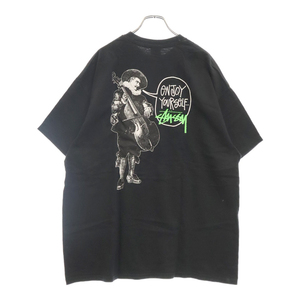 STUSSY ステューシー YOUR SELF 町田チャプト 3周年 TEE バックプリント Tシャツ 半袖 カットソー ブラック