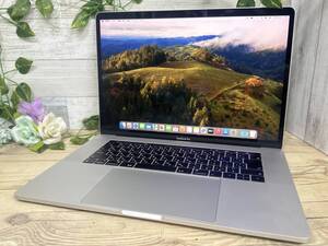 【動作OK♪】Apple MacBook Pro 2018(A1990)[Core i7(8750H)2.2Ghz/RAM:32GB/SSD:256GB/15.4インチ]Sonoma 動作品