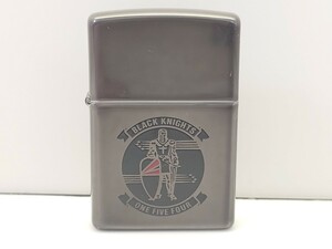 Zippo ジッポー 2000年 ブラックナイツ ブラック加工 BLACK KNIGHTS アメリカ海軍 トップガン 　64DCEF