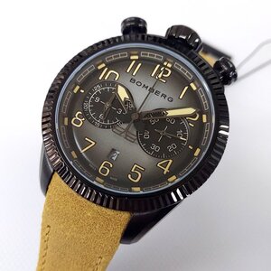 【未使用・展示処分品・71979】　BOMBERG/ボンバーグ BB-68 NS44CHPBA.200.9 クォーツ PVD スイス製 メンズ腕時計 並行輸入品