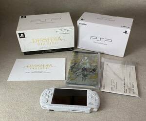 【 初期化済 】PSP-3000ZW PSP 本体 ディシディア ファイナルファンタジー FF 20th Anniversary Limited アニバーサリー リミテッド