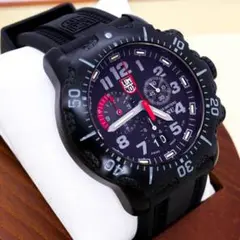 ◆美品 稼働 LUMINOX 4240 腕時計 クロノグラフ 回転ベゼル k