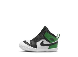 Nike Crib Bootie Air Jordan 1 High "Black and Lucky Green" 10cm AT3745-031