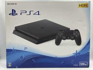 【中古・動作品】初期化済み SONY ソニー PS4 Playstation4 CUH2200A B01 ジェットブラック 500GB コントローラー.USB欠品 1FA2-T120-9E1