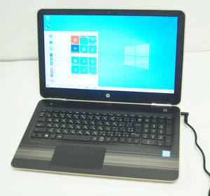 ★ 上位モデル フルHD HP Pavilion 15-au103TU ★ 大画面15.6 Core i3-7100U/ メモリ8GB/ SSD 256B/ カメラ/ テンキー/ Office2019/ Win11