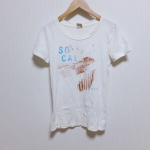 P714　HOLLISTER　ホリスター　ホワイト　半袖　Tシャツ　M　【メ便】