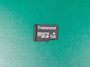 Transcend トランセンド microSDカード 1GB 1枚 フォーマット済み 動作確認済みジャンク品