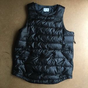 美品 PUMA×STAMPD ダウンベストNYLON VEST 定価37800円 ブラック プーマ スタンプド