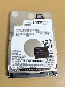 WD Westan Digital WD5000LPSX 500GB 正常判定 使用43時間