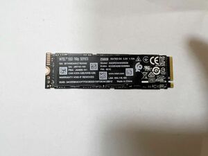 INTEL 760p M.2 SSD 256GB SSDPEKKW256G8 動作品