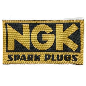 ＮＧＫ スパーク プラグ ビンテージ パッチ NGK SPARK PLUGS Vintage Patch 点火プラグ ワッペン Wappen