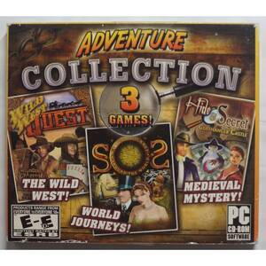 ADVENTURE COLLECTION 3 GAMES! 英語版 895318001173 PCゲーム