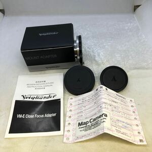 ★極上美品★安心動作保証付き★ フォクトレンダー Voigtlander VM-E Close Focus Adapter M→Eマウントアダプター