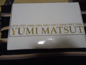 松任谷由実 / YUMI MATSUTOYA 1978-1989　BOXのみ　CDなし。