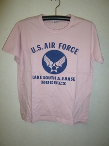 バズリクソンズ　Tシャツ（M)　US AIR FORCE（ピンク）東洋エンタープライズ