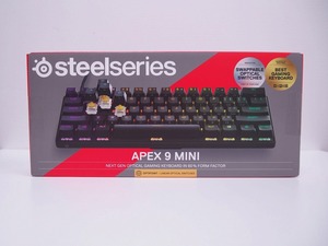 期間限定セール 【未使用】 スティールシリーズ steelseries ゲーミングキーボード Apex 9 mini