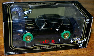 Greenlight トランザム7000 VS 激突パトカー軍団 1/24 1980 ポンティアック Pontiac Trans Am Smokey And The Bandit II グリーンマシーン